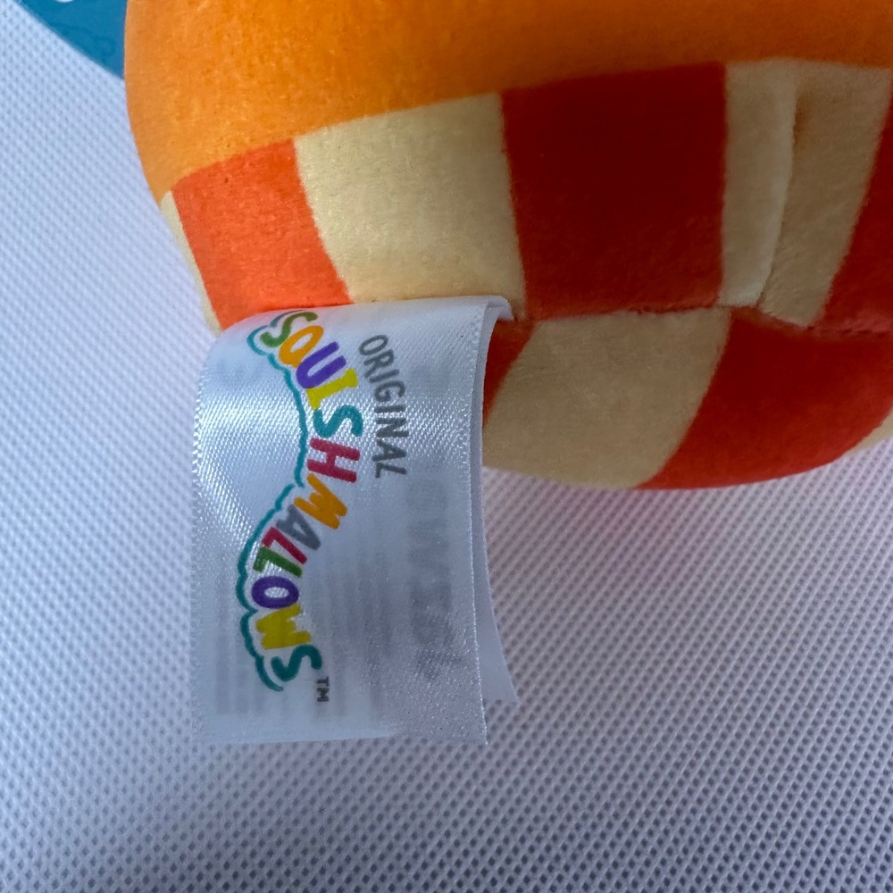 Squishmallows Marcos the Orange Juice 5 Inch Plush Food Squad NWT - Picture 3 of 8
